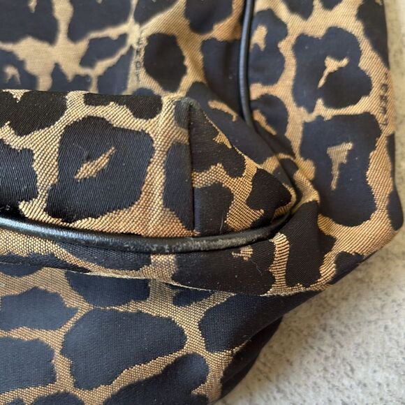 Fendi leopard print canvas bag - Picture 8 of 13